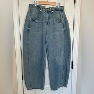 AUSTIN LANDING WOMEN’S HIGH RISE BARREL JEANS- BRAND NEW WITH TAGS SIZE-7